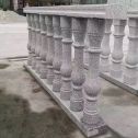 衡水 芝麻白圆形光面花瓶柱，栏杆