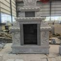 衡水 芝麻灰高档墓碑、土墓，一套也支持定做