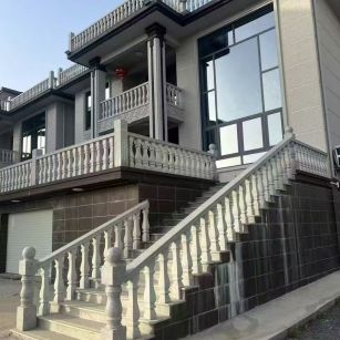 衡水 芝麻白别墅阳台栏杆，楼梯栏杆