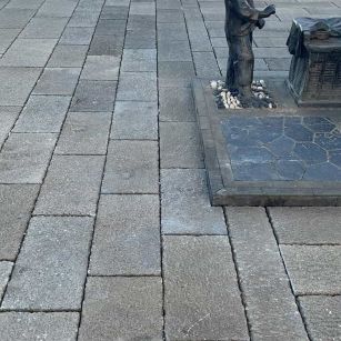 衡水仿古石铺装效果