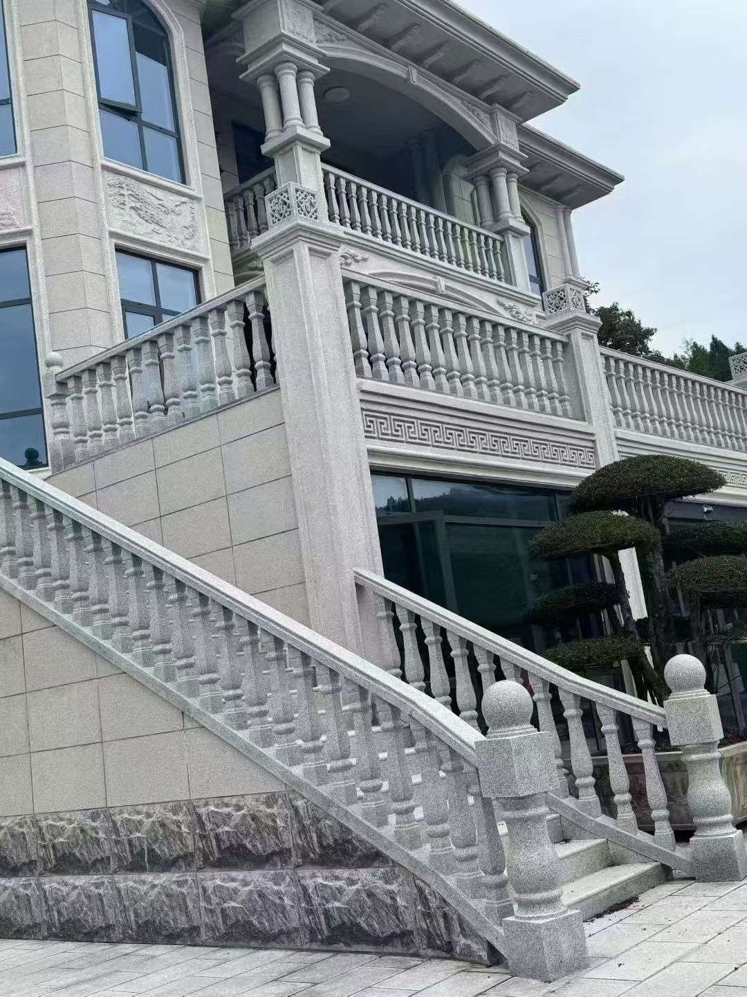 衡水 芝麻白别墅，栏杆