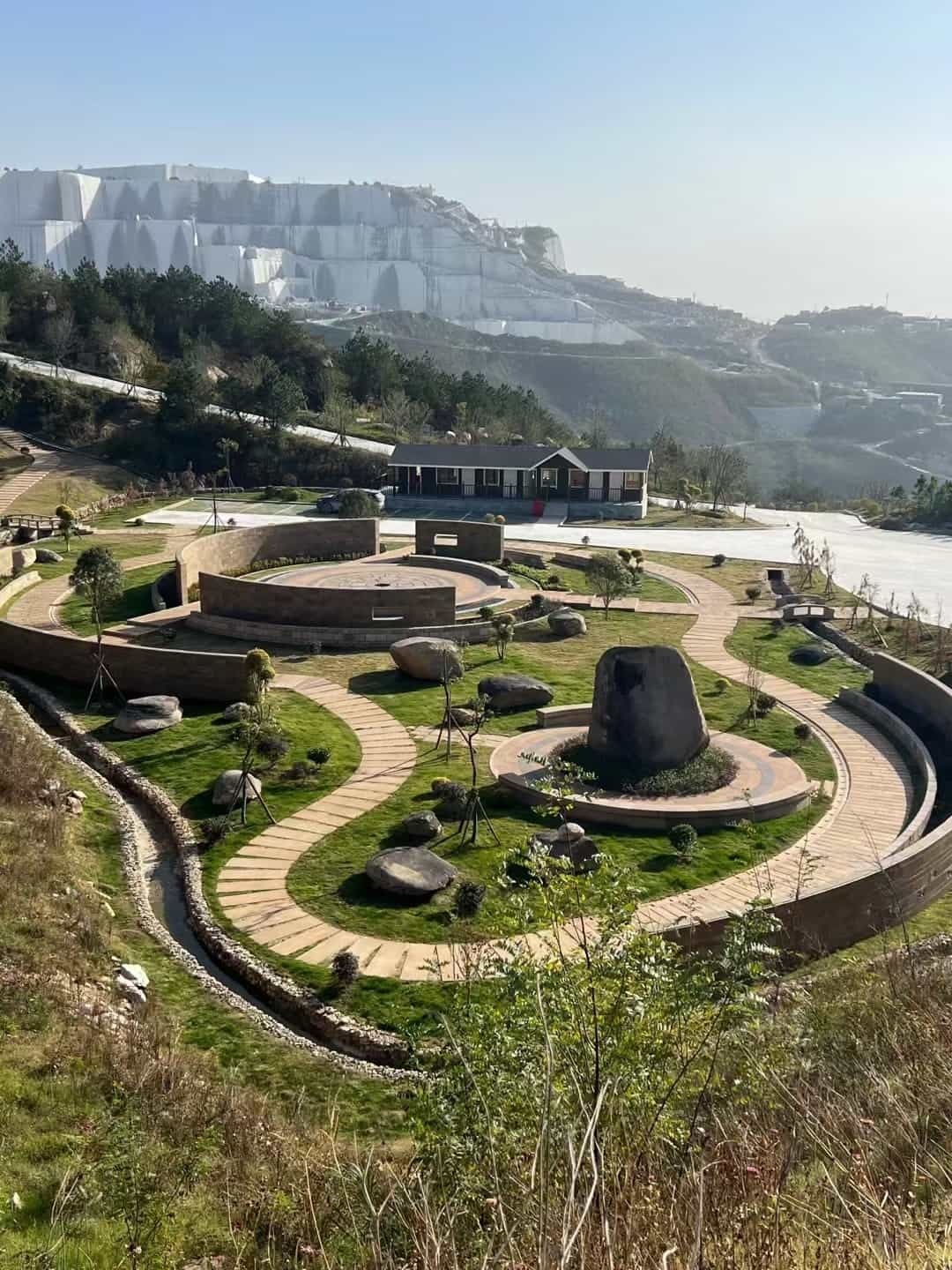 衡水仿古石铺装整体效果
