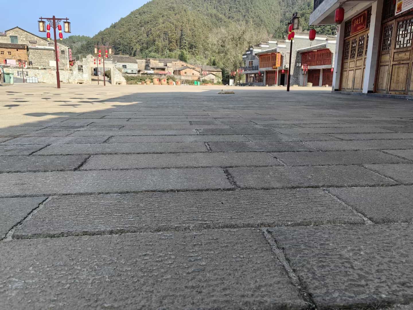 衡水仿古石铺装效果