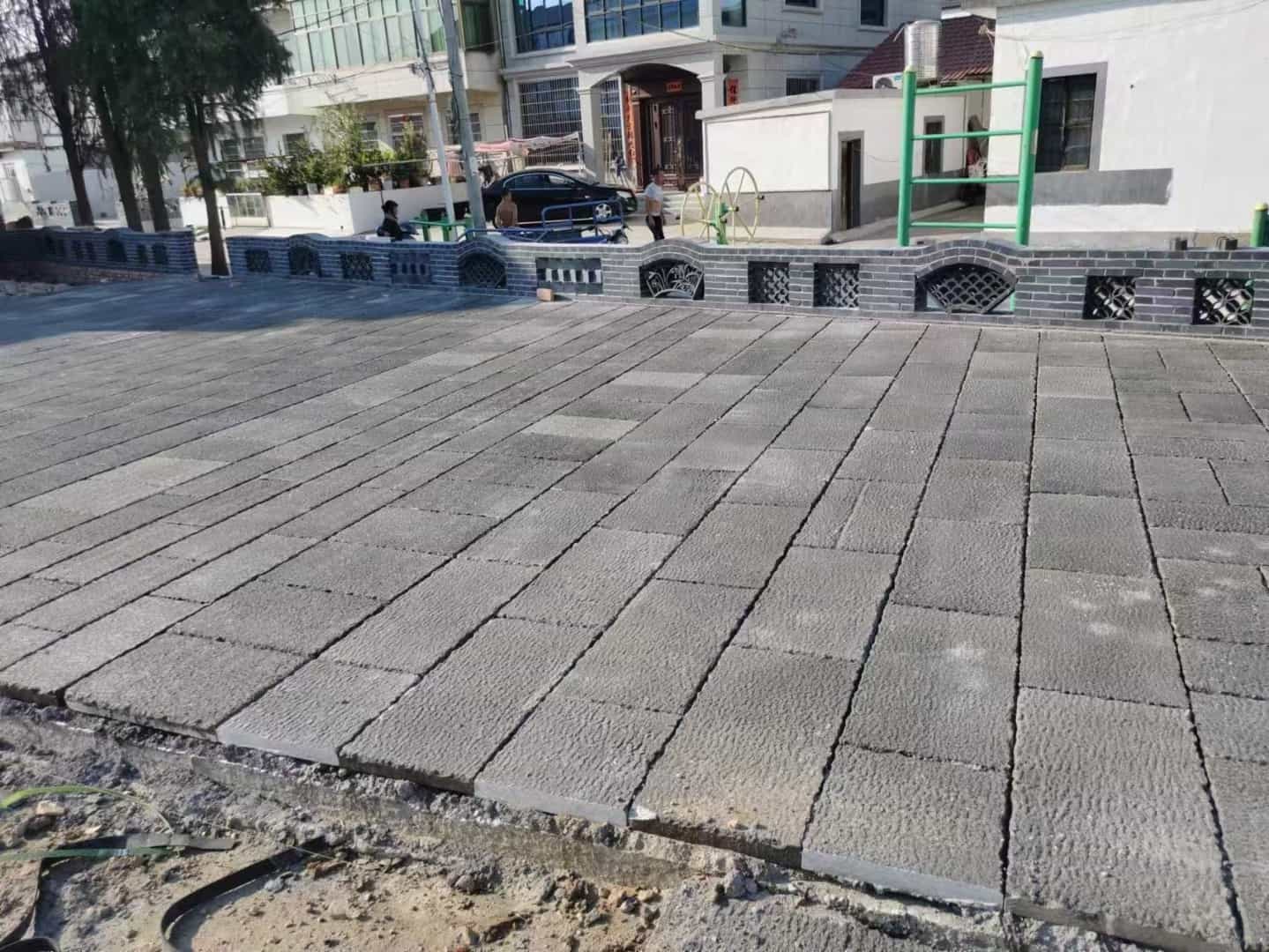衡水仿古石铺装效果