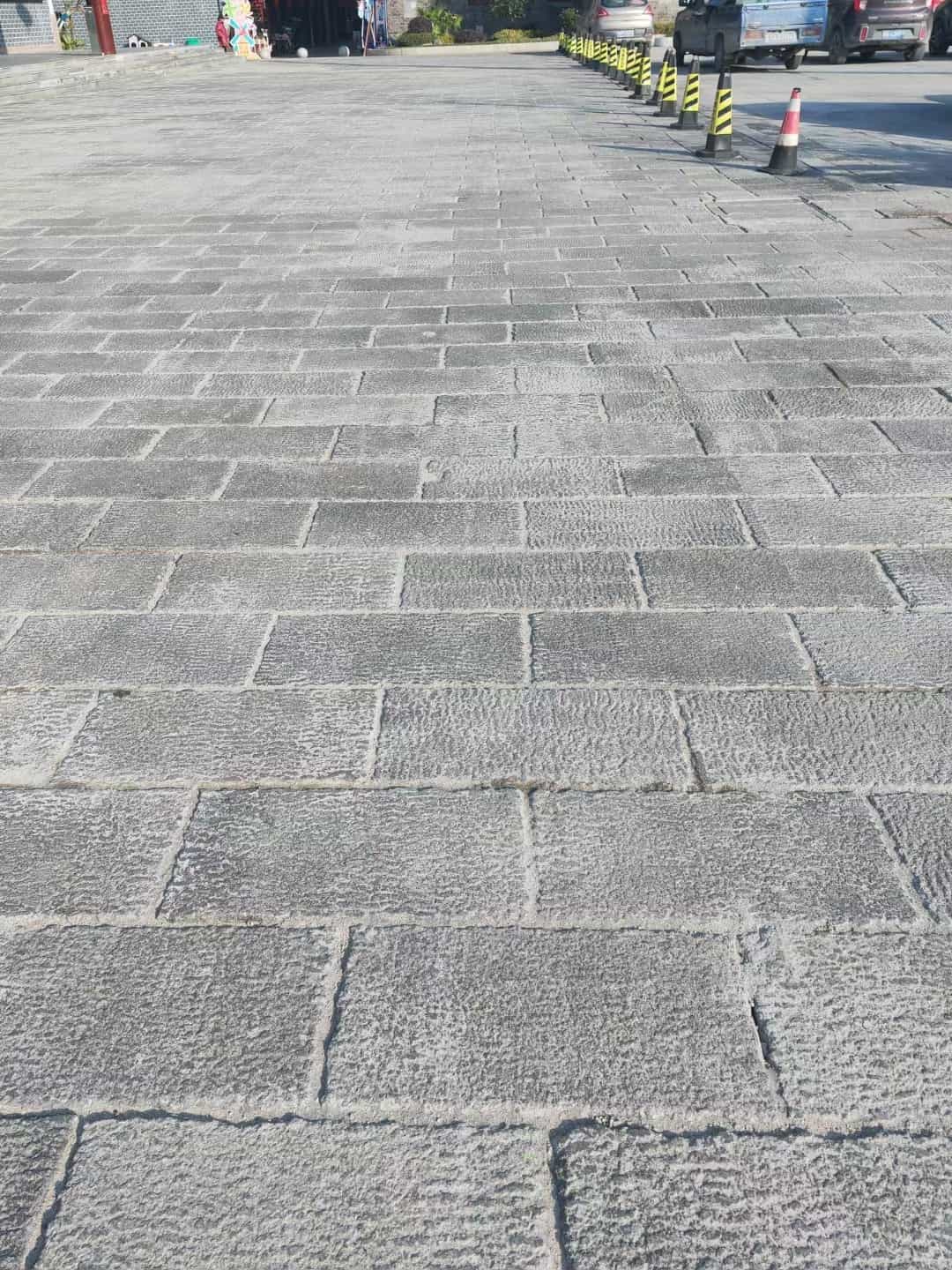 衡水仿古石铺装效果