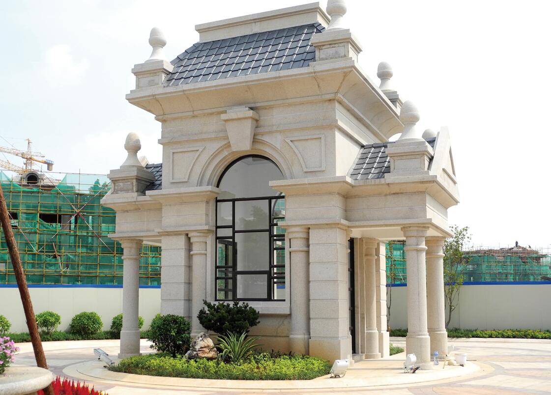 衡水花岗岩在建筑外墙的应用