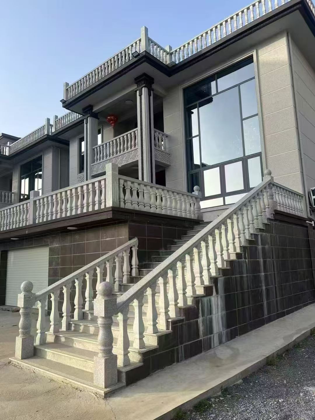 衡水 芝麻白别墅阳台栏杆，楼梯栏杆