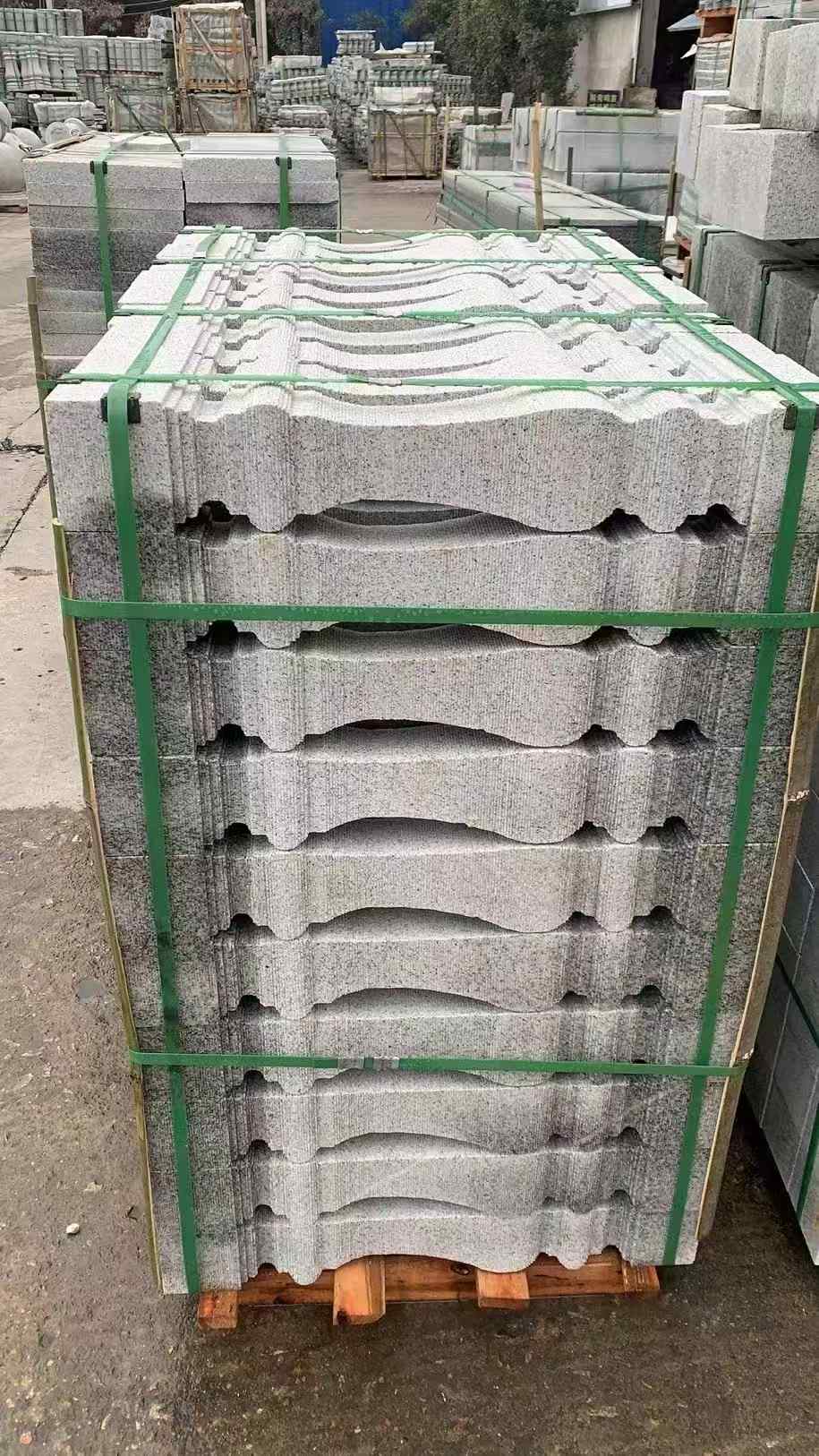 衡水 芝麻白方形拉丝面，栏杆花瓶柱